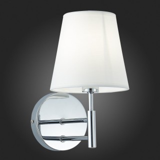 SLE105451-01 Светильник настенный Хром/Белый E14 1*40W LAGORO-foto5