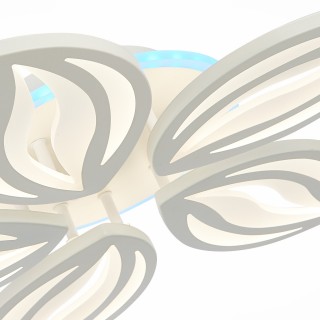 SLE501352-05RGB Светильник потолочный Белый/Белый LED 1*100W RGB 7W 3000-6000K SETEKO-foto6