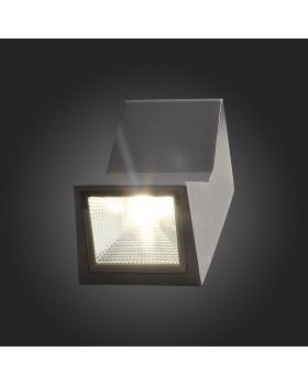 SL088.431.02 Светильник уличный настенный ST-Luce Черный кварцевый LED 2*7W 4000K DEALE-foto3