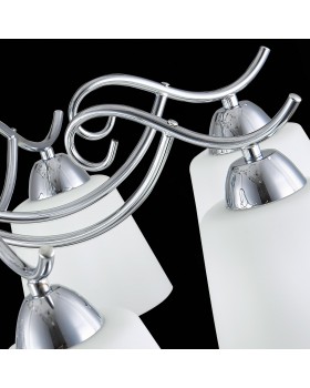 SLE103902-08 Люстра потолочная Хром/Белый E27 8*60W LIADA-foto6