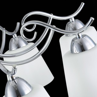 SLE103902-08 Люстра потолочная Хром/Белый E27 8*60W LIADA-foto6