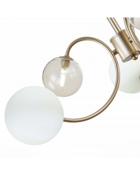 SLE220922-06 Люстра потолочная Золотистый/Белый, Янтарный G9 6*5W FORMAE-foto3