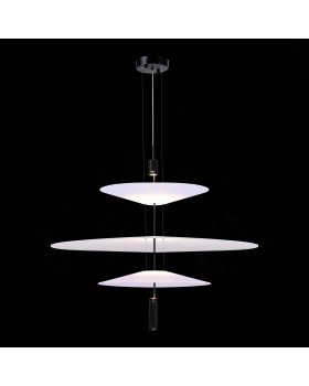 SL6101.423.01 Люстра подвесная ST-Luce Черный/Белый LED 1*15W 3000K Isola-foto5