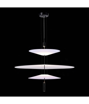 SL6101.423.01 Люстра подвесная ST-Luce Черный/Белый LED 1*15W 3000K Isola-foto5