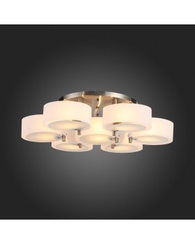 SL483.352.07 Светильник потолочный Бронза/Белый E27 7*60W FORESTA-foto4