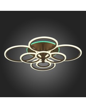 SLE500572-08RGB Светильник потолочный Кофейный/Белый LED 1*212W RGB 15W 3000-6000K CERINA-foto8