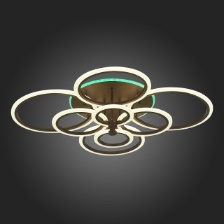 SLE500572-08RGB Светильник потолочный Кофейный/Белый LED 1*212W RGB 15W 3000-6000K CERINA-foto8