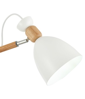 SLE103802-03 Люстра потолочная Светлое дерево, Белый/Белый E27 3*60W BALCAMO-foto3