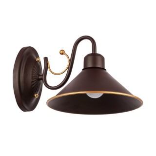 SLE120401-01 Светильник настенный Темно-коричневый/Черный E27 1*60W CIOLLA-foto2