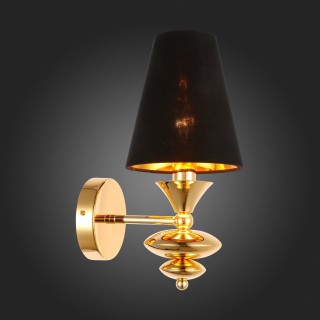 SL1137.201.01 Бра Французское золото/Черный E14 1*40W RIONFO-foto9