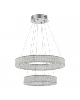 SL6008.103.02 Люстра подвесная ST-Luce Хром/Хром LED 2*50W 3000K LATOZZO-foto2