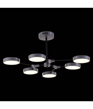 SLE6003-702-06 Светильник потолочный Серый/Серый LED 6*10W MONTA-foto6