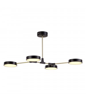 SLE6004-402-04 Светильник потолочный Черный/Черный LED 4*10W MONTA-foto2