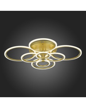 SLE500522-08 Светильник потолочный Золотистый/Белый LED 1*212W 3000-6000K CERINA-foto9