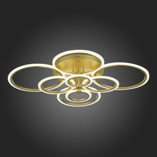 SLE500522-08 Светильник потолочный Золотистый/Белый LED 1*212W 3000-6000K CERINA-foto9