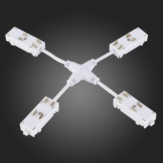 ST015.522.20 X- образный коннектор Skyline 220 ST-Luce Белый SKYLINE 220-foto3