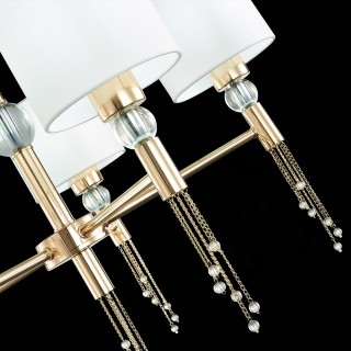 SLE105153-05 Светильник подвесной Золотистый/Белый E27 5*60W PRIMMA-foto6