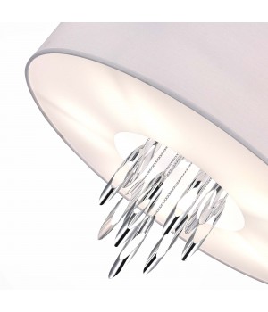 SL1353.103.05 Люстра подвесная ST-Luce Хром/Белый E14 5*60W Nettuno-foto3