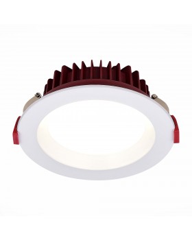 ST752.538.18 Св-к встр. Белый LED 1*18W 3000K 1 440Lm Ra80 100° IP44 D140xH52 100-240VV Встраиваемые светильники