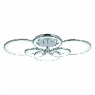 SLE200312-06 Светильник потолочный Хром/Белый LED 1*168W 3000-6000K LETO-foto3