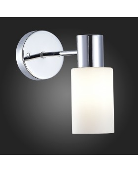 SLE1139-101-01 Бра Хром/Белый E14 1*60W GESSI-foto4