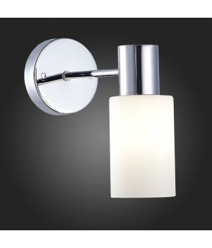 SLE1139-101-01 Бра Хром/Белый E14 1*60W GESSI-foto4