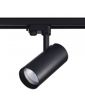 ST661.436.40 Св-к трек. Черный LED 1*40W 3000K 3 200Lm Ra>90 38° IP20 L190xW85xH265 165-265V Трехфазная трековая система-foto2