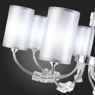 SLE156002-07 Люстра потолочная Хром/Серый E14 7*40W EMMI-foto3