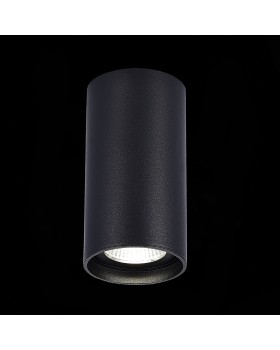 ST157.432.15 Светильник потолочный Черный LED 1*15W 3000K 1 200Lm Ra>90 60° IP44 D75xH140 220-265V Накладные светильники-foto3