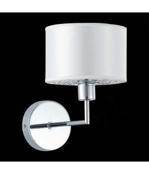 SLE105001-01 Светильник настенный Хром/Белый E14 1*40W BELGE-foto4