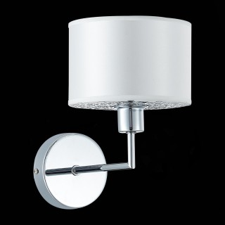 SLE105001-01 Светильник настенный Хром/Белый E14 1*40W BELGE-foto4