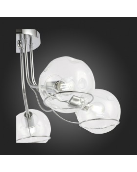 SLE102502-05 Люстра потолочная Хром/Прозрачный E14 5*40W BACA-foto9