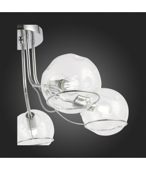 SLE102502-05 Люстра потолочная Хром/Прозрачный E14 5*40W BACA-foto9