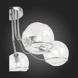 SLE102502-05 Люстра потолочная Хром/Прозрачный E14 5*40W BACA-foto9