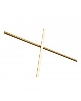 SL6207.203.50 Светильник подвесной ST-Luce Матовое золото LED 1*50W 3000K RETICO-foto3