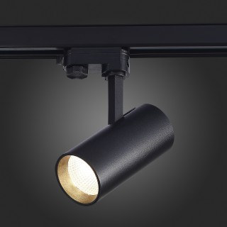 ST661.436.20 Св-к трек. Черный LED 1*20W 3000K 1 600Lm Ra>90 38° IP20 L150xW70xH202 165-265V Трехфазная трековая система-foto5