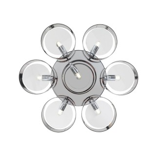 SL483.702.07 Светильник потолочный Хром/Дымчатый E27 7*40W FORESTA-foto13