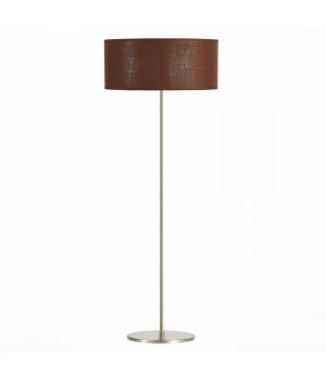 SLE300595-01 Торшер Никель/Золотистый, Коричневый E27 1*40W BRESCIA-foto2
