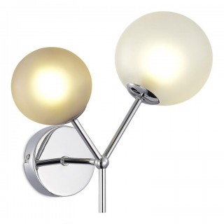 SLE1107-101-02 Светильник настенный Хром/Белый, Серый G9 2*5W 4000K MALTE-foto2