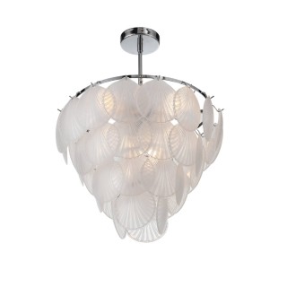 SLE104102-06 Люстра потолочная Хром/Белый E14 6*60W CHILLE-foto2