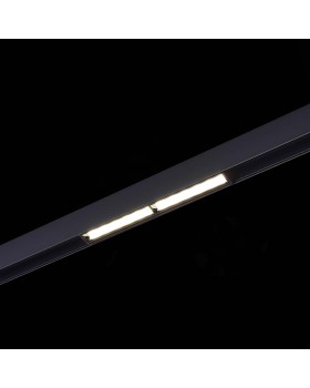 ST804.446.12 Магнитный трековый светильник Черный LED 1*12W 4000K 750Lm Ra>90 120° IP20 L220xW22xH46 48VV SKYLINE 48-foto4