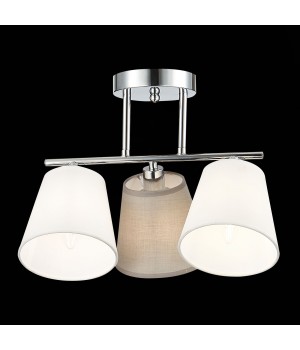 SLE300402-03 Люстра потолочная хром/белый, серый E14 3*40W PRATO-foto4