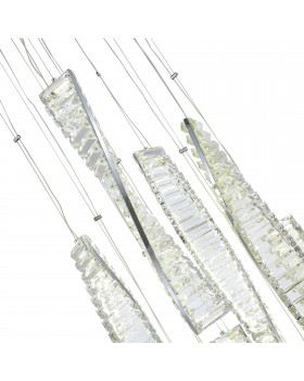 SL6205.103.09 Светильник подвесной ST-Luce Хром/Прозрачный LED 1*99W 3000K ELICA-foto3