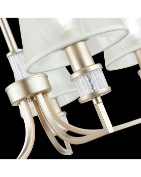 SLE107503-05 Люстра подвесная Золотистый/Шампань E14 5*40W MANILA-foto6