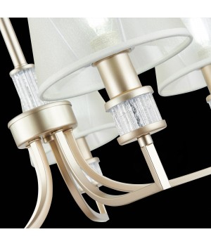 SLE107503-05 Люстра подвесная Золотистый/Шампань E14 5*40W MANILA-foto6