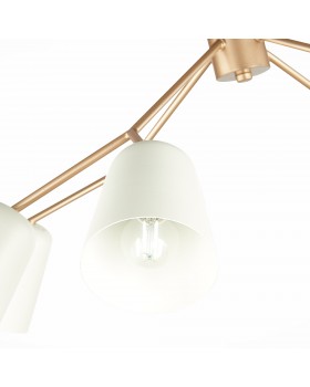 SLE155902-08 Люстра потолочная Золотистый/Белый E14 8*40W MARIO-foto14