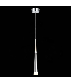 SLE200113-01 Светильник подвесной Хром/Хром, Белый LED 1*7W 3000K ORPELO-foto3
