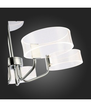 SLE283102-05 Люстра потолочная Хром/Белый LED 5*8W 3000K SOLLA-foto9