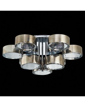 SL483.702.09 Светильник потолочный Хром/Дымчатый E27 9*40W FORESTA-foto10