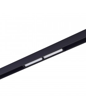 ST804.446.12 Магнитный трековый светильник Черный LED 1*12W 4000K 750Lm Ra>90 120° IP20 L220xW22xH46 48VV SKYLINE 48-foto2